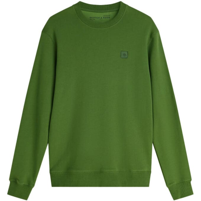 Scotch & Soda Seasonal Core Logo Badge Regularfit Sweatshirt