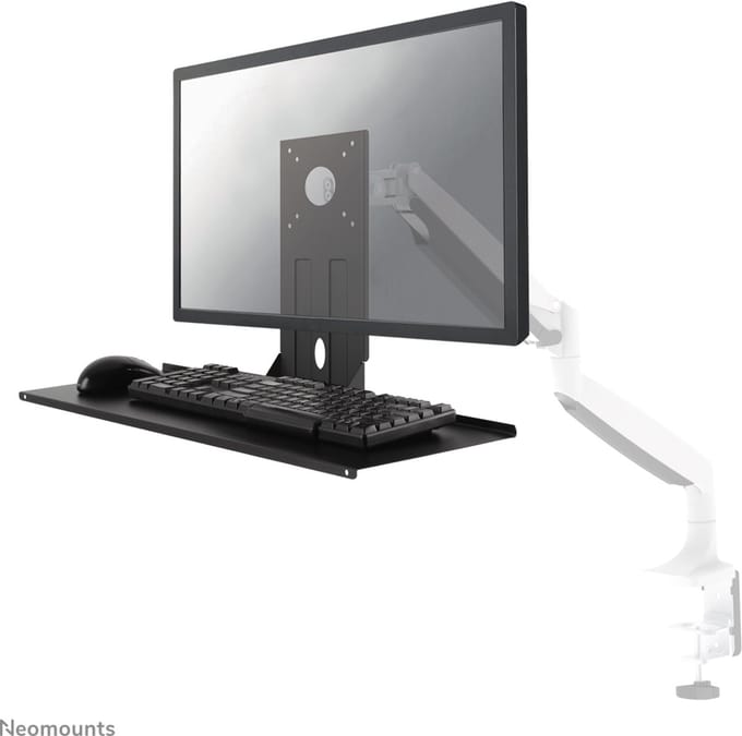 Neomounts KEYB-V200BLACK toetsenbord- en muishouder - zwart