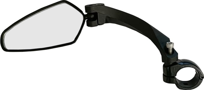 Falkx Fietsspiegel links - acryl glas - 11x5 cm - verbeterde zichtbaarheid