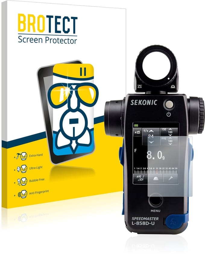 Screenprotector voor Sekonic L858D Beschermglas transparant