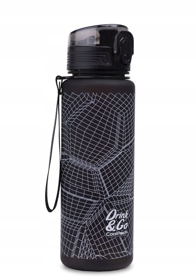 CoolPack BRISK Blikje 600ml - Wit Witprint, BPA-vrij