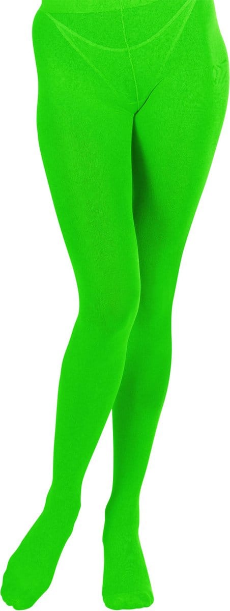 Panty groen volwassenen
