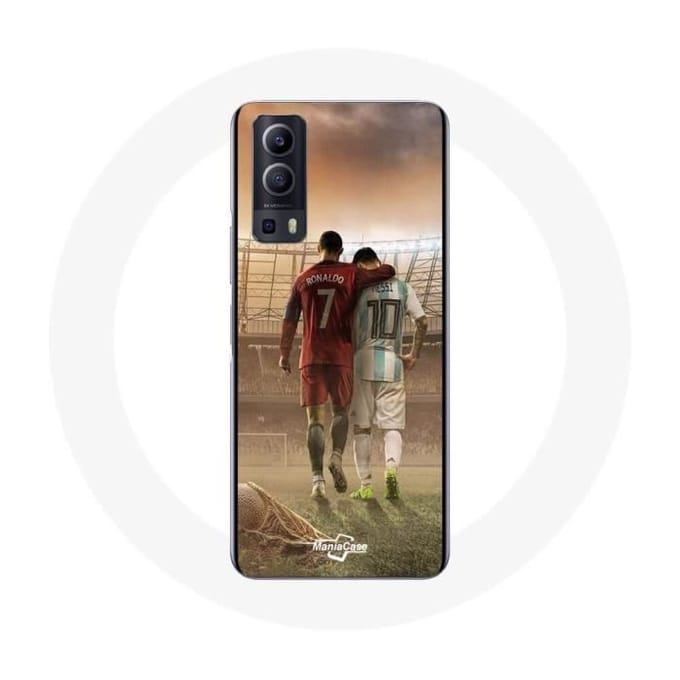 Vivo Y72 hoesje cristiano ronaldo messi geit