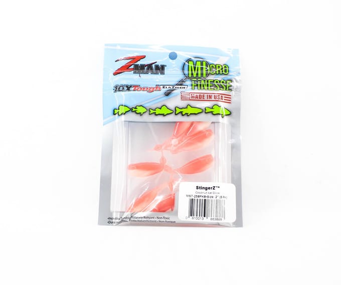 Zman Soft Lure StingerZ 2 Inch 8/Pack Kokosijs (3888)
