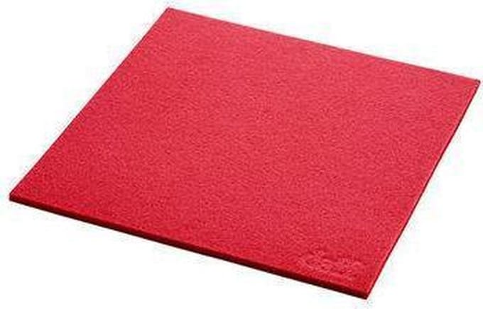 Daff Onderzetter - Vilt - Vierkant - 20 x 20 cm - Watermelon - Rood