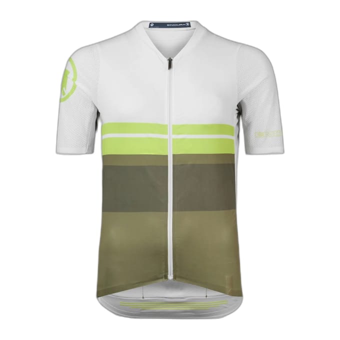 Endura Pro Sl Race Korte Mouw Wielertrui Grijs L Man