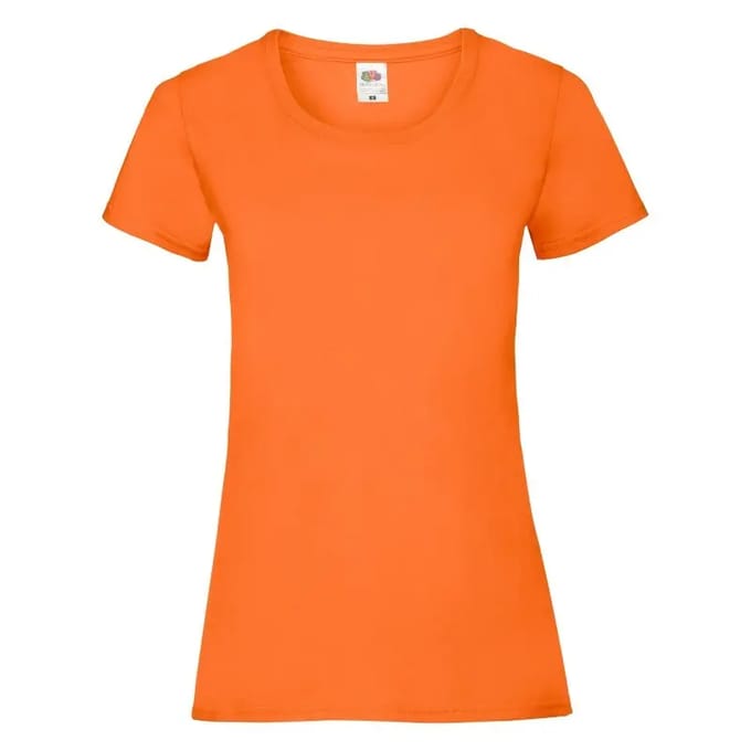 T-shirt dames Fruit of the Loom Valueweight