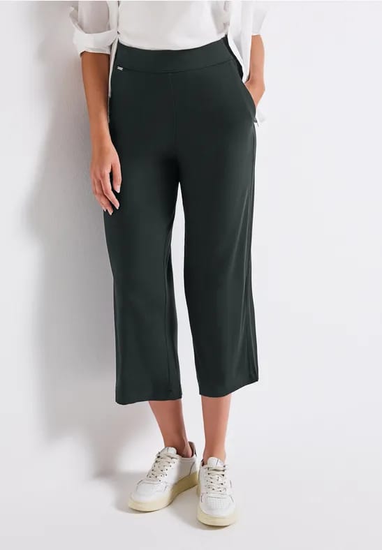7/8 Wide Legs tricot broek