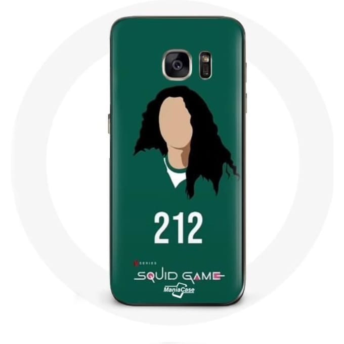 Coque Samsung Galaxy S7 Squid Game Han Mi Nyeo Numéro 212