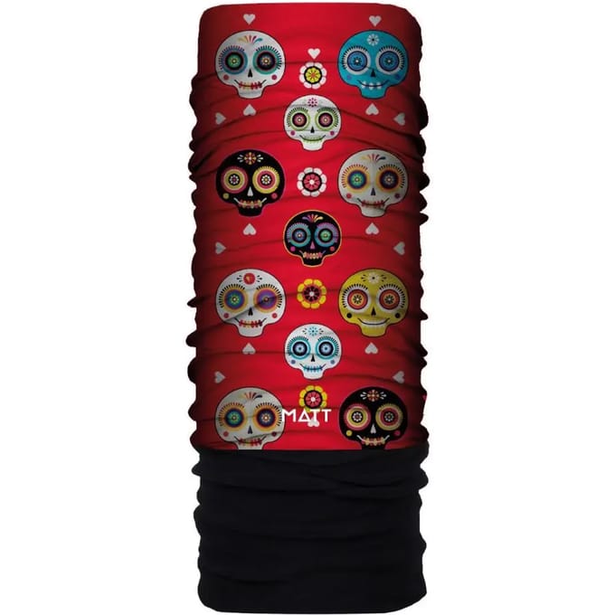 Tour de cou in microfibre polartec MATT Awesome Skull