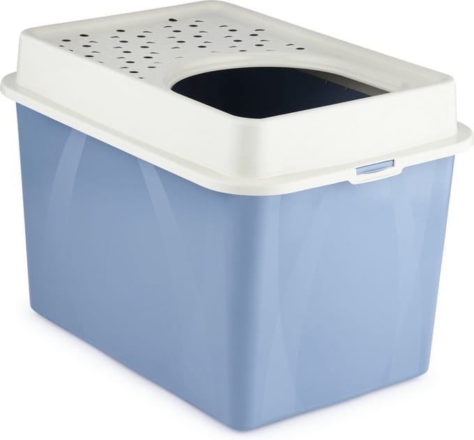 Rotho Berty - Kattenbak - Blauw/Zand