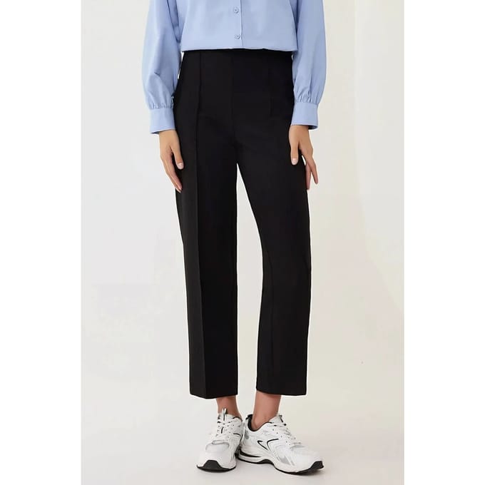 Premium Hoge Taille Rechte Pantalon