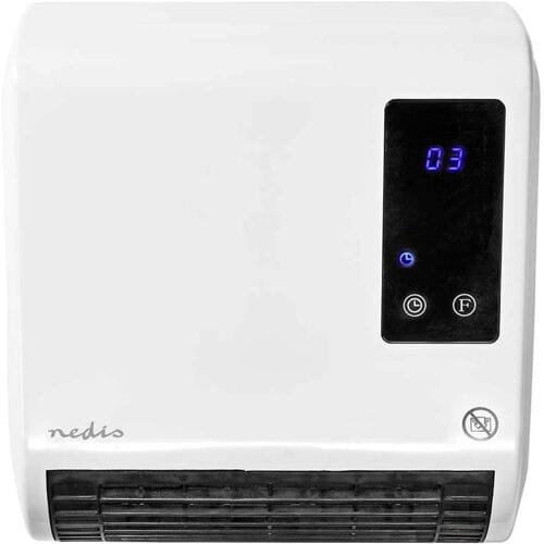 Nedis Badkamer verwarming - 2000 W - Instelbare thermostaat - 2 Verwarmingsmodi - IP22 - Afstandsbediening - Wit