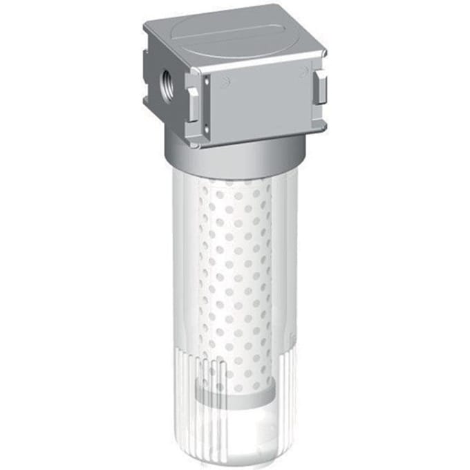 Geactiveerd Koolstoffilter G1/4'' 380l/min Semi-Auto Polycarbonaat Multifix 0
