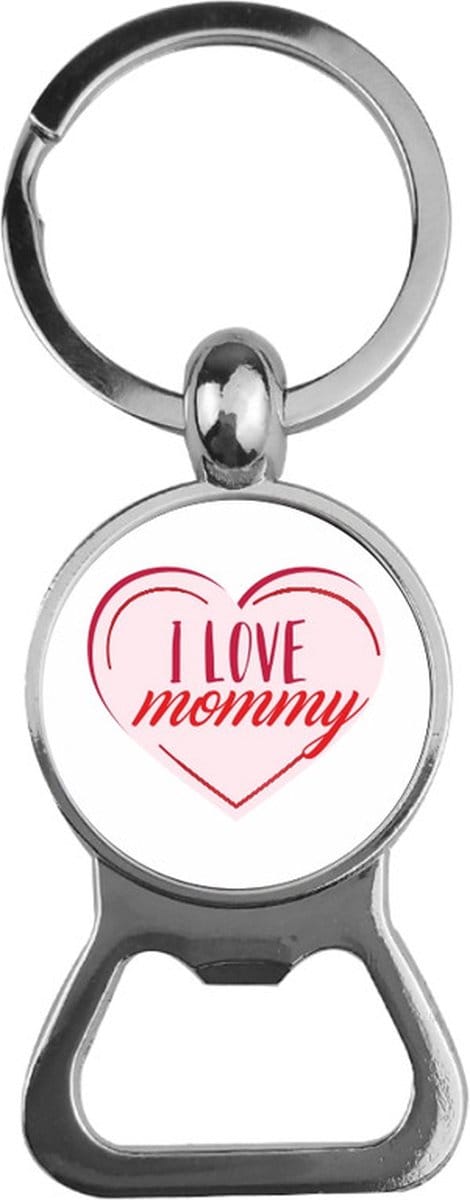 Bieropener Glas - i Love Mommy