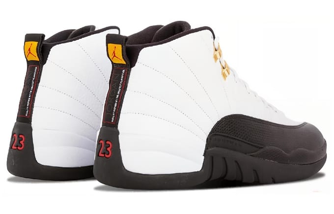 Jordan 12 Retro Taxi 2018 130690-125 42.5 white