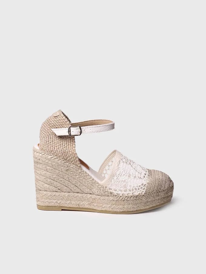 Espadrilles met hoge sleehak | MARIONA