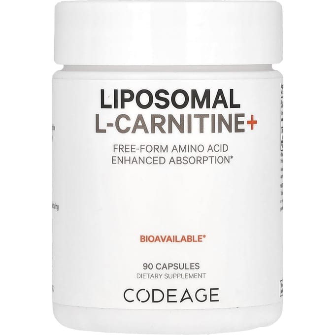 Codeage, liposomale l-carnitine+, 90 capsules