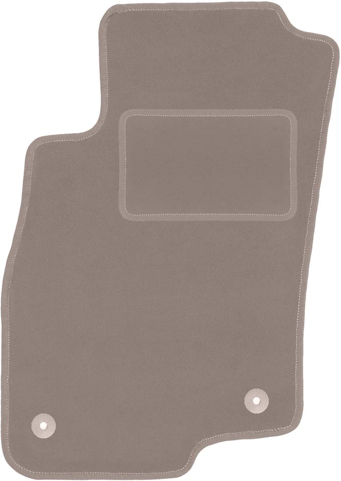 Beige bestuurdersmat voor: Alfa Romeo Mito hatchback (2008-2019)
