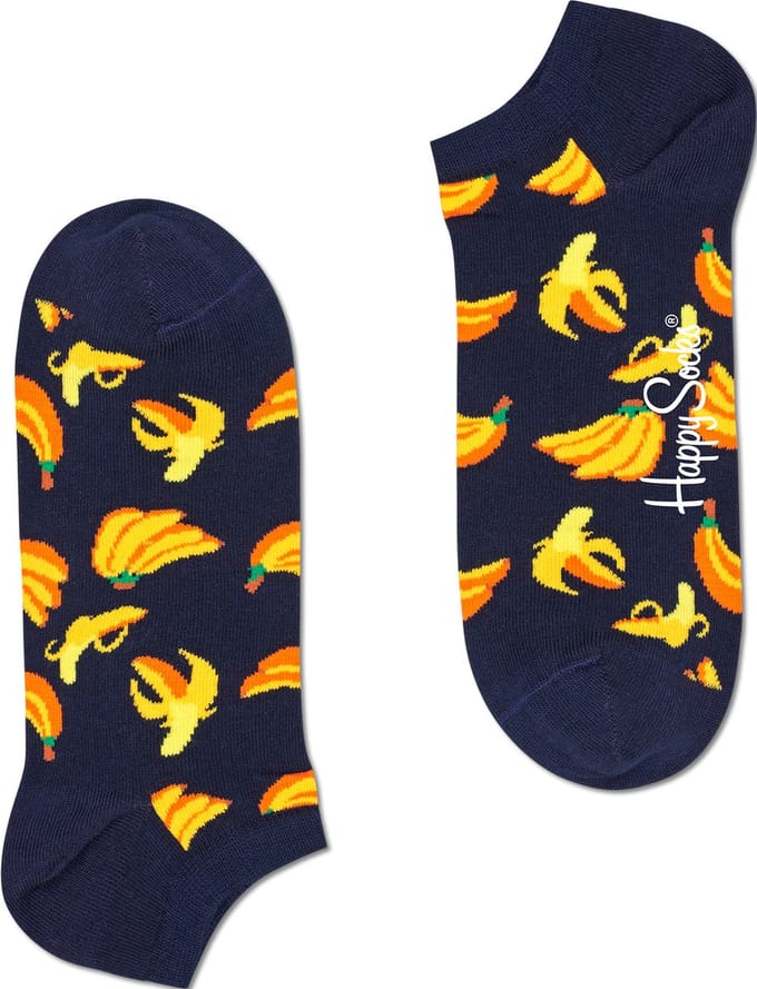 Happy Socks - Banana Low Sock - unisex - Sokken