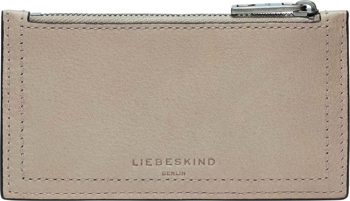 LIEBESKIND BERLIN Kaarthouder LOU 2 3D Leather New Wallet Stone Taupe