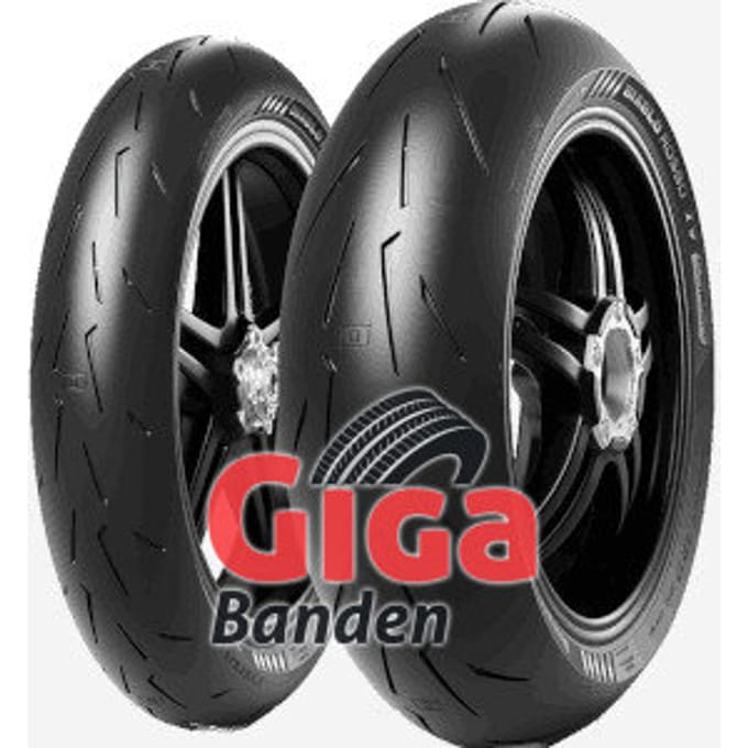 Pirelli Diablo Rosso IV Corsa ( 200/60 ZR17 TL (80W) Achterwiel, M/C )