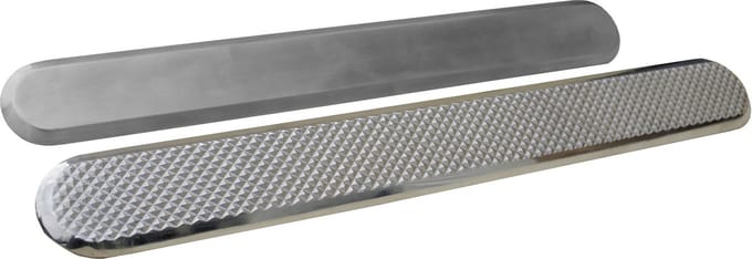 RVS Geleidingsstrip 290 mm – Tactiele Hulp voor Blinden en Slechtzienden