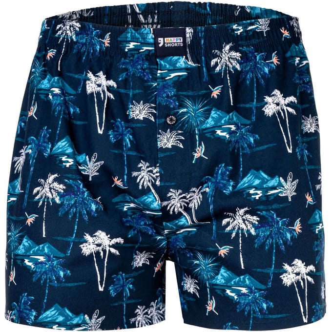 Happy Shorts Geweven boxershorts American Boxershorts Set van 1