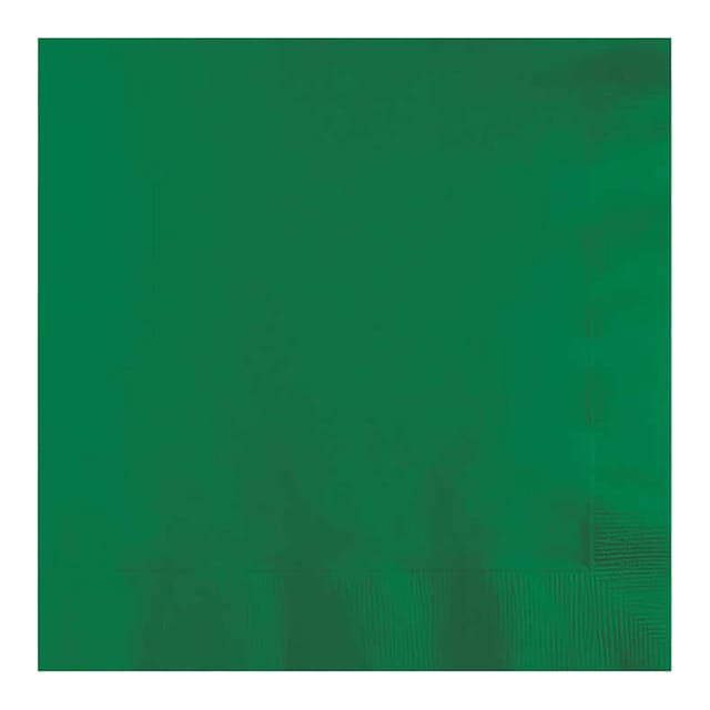 Servet emerald green 33cm 20 stuks