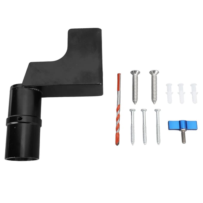 Support de tour de signalisation réglable en alliage d'aluminium pour kit de montage pivotant robuste Starlink, long black