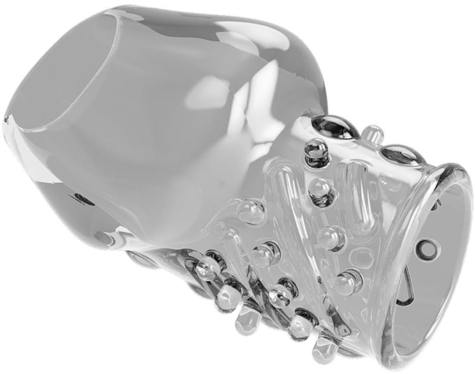 Power Escorts Transparante Penis Sleeve Dia 28 MM Inner Dia 25 MM