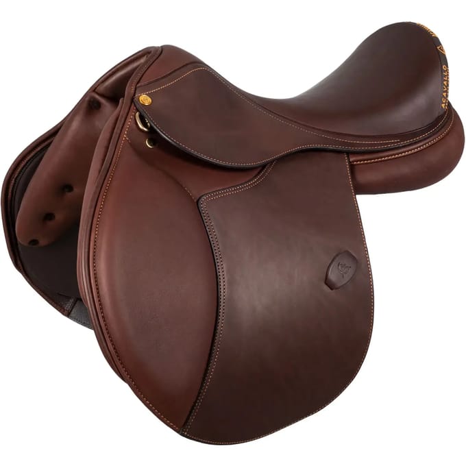 Paardenspringsaddle met latexpanelen Acavallo