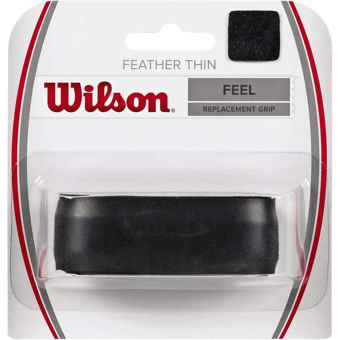 Wilson Feather Thin Basis Grip Tape Zwart - 1 Stuk