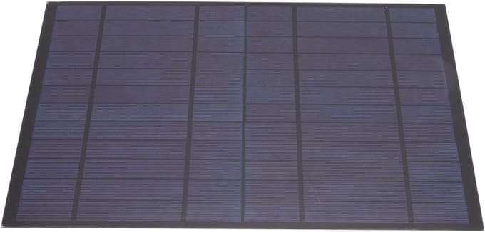 Draagbaar 6V 10W Zonnepaneel voor Buitenactiviteiten en Opladen