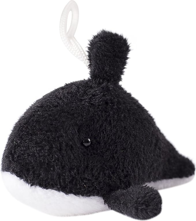 Sleutelhanger Orca | Zwart/wit