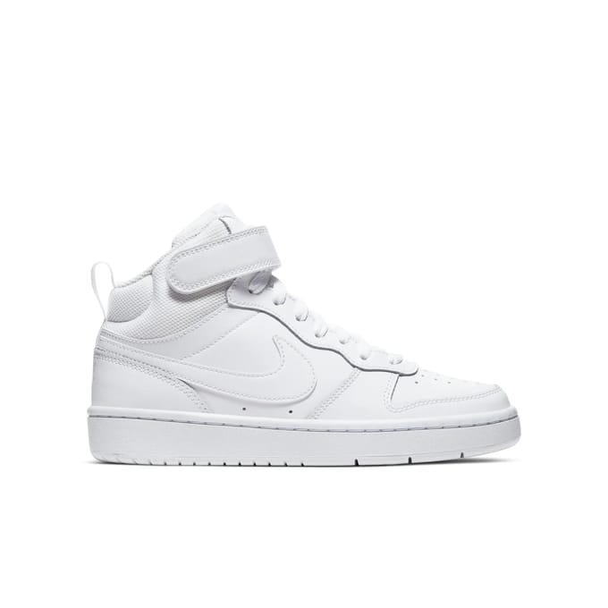 Nike Court Borough Mid 2 GS Triple White Kindersneakers CD7782-100 36 white