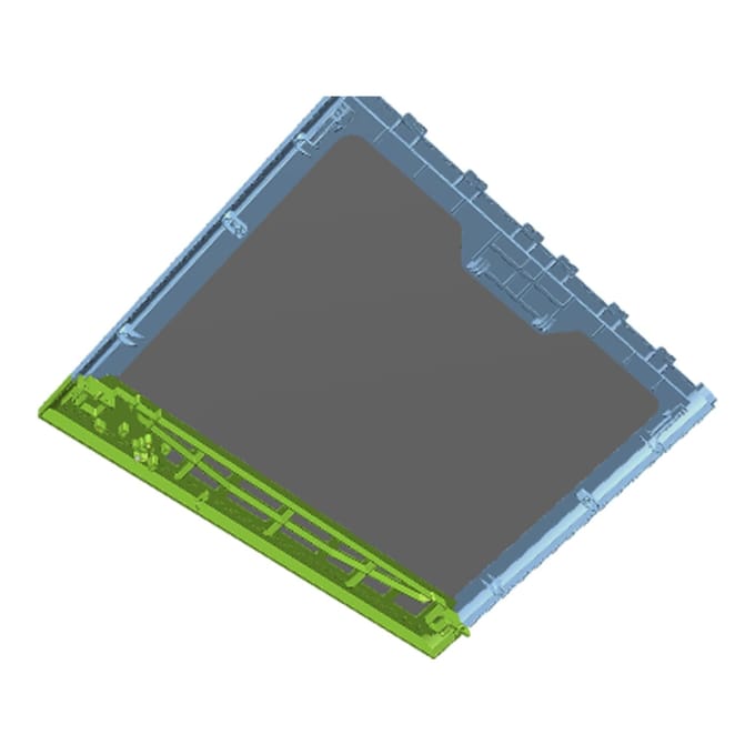 AEG bovenblad, set, wit, 596x407.4mm 8079833011