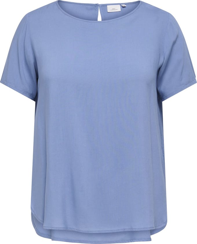 ONLY CARMAKOMA - CARVICO LIFE S/S TOP VIS WVN - Meisjes - Blouses