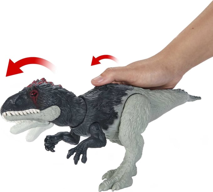 Jurassic World Dominion Dino Trackers Wild Brullende Eocarcharia - Dinosaurus Speelgoed