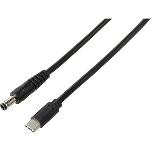VOLTCRAFT USB-spanningsomvormer DC laagspanningsstekker 5,5 x 2,1 mm Black DC/DC omvormer, Met DC-adapter