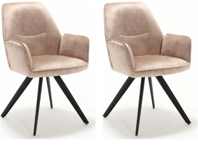 Starfurn Eetkamerstoel Nova | Beige set van 2