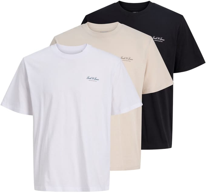 Jack & Jones T-shirts 3-pack T-shirts