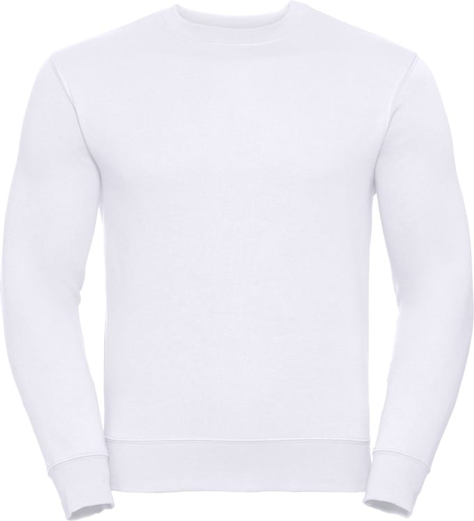Russell Heren Sweatshirt Wit Ronde Hals Regular Fit - S