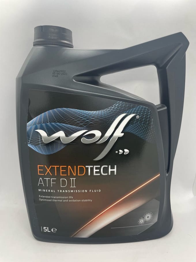 Wolf ATF D2 olie voor automatische versnellingsbak Classic Car, Dexron II, 5 ltr.