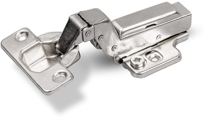 Softclose scharnier binnenliggend met excenterschroef 110°