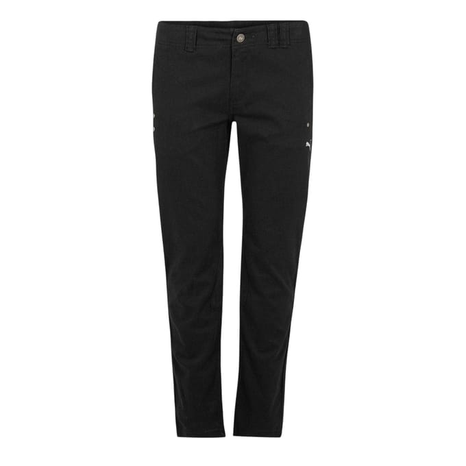 Puma Dames/Dames Geweven Joggingbroek (Zwart)