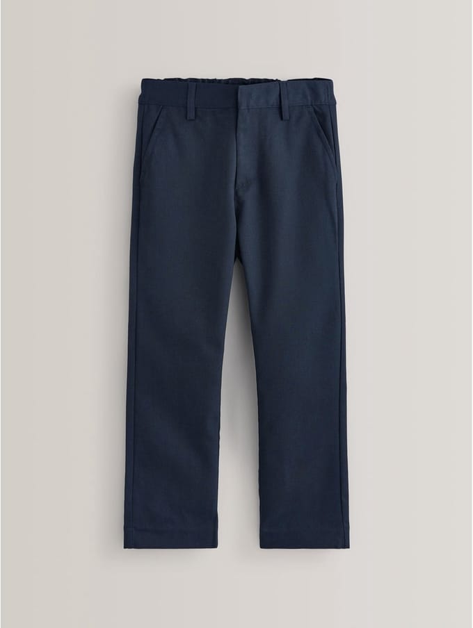 Next - Jongens - Schoolbroek met rechte pijpen - Blauw