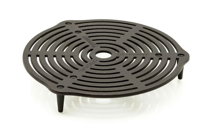 Petromax trivet / rooster - gietijzer - ø30cm - met pootjes, stapelbaar (gr-s30)