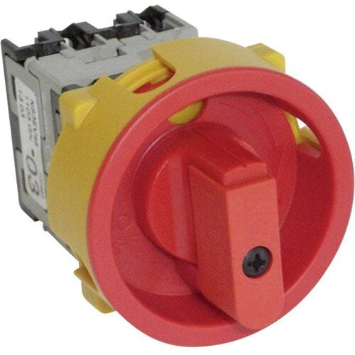 BACO NS3EV48 Lastscheidingsschakelaar Uitschakelbaar 20 A 400 V 1 x 90 ° Rood, Geel 1 stuk(s)