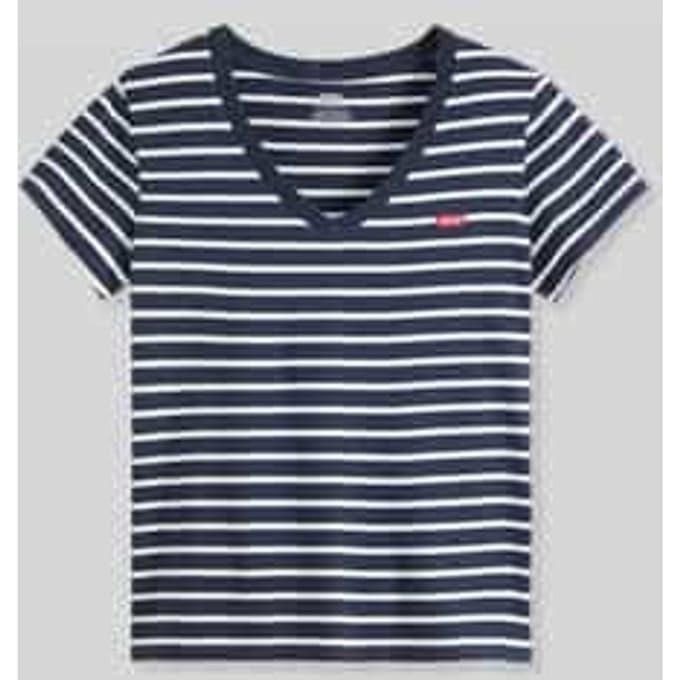 Regular fit t-shirt van puur katoen
